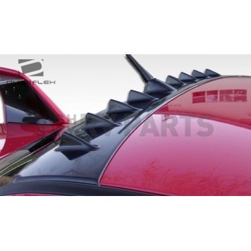 Extreme Dimensions Spoiler - Roof Mount Primered Fiberglass Black - 104460