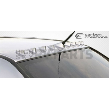 Extreme Dimensions Spoiler - Roof Mount Primered Fiberglass Black - 104460-2