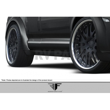 Extreme Dimensions Side Skirt - Matte Polyurethane Black Set of 2 - 107568