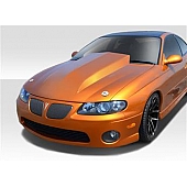 Extreme Dimensions Hood - Fiberglass Reinforced Plastic Black - Cowl Hood - 112863