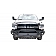 Fab Fours Bumper Vengeance 1-Piece Design Steel Natural - DR19V4452B