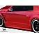Extreme Dimensions Side Skirt - Primered Fiberglass Reinforced Plastic Black Set of 2 - 107581