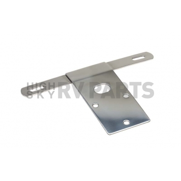 Kentrol License Plate Bracket Silver Stainless Steel Polished - 30472