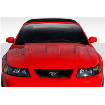 Extreme Dimensions Hood - Fiberglass Reinforced Plastic Black - Cobra - 112775