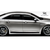 Extreme Dimensions Side Skirt - Primered Fiberglass Reinforced Plastic Black Set of 2 - 107626