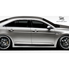 Extreme Dimensions Side Skirt - Primered Fiberglass Reinforced Plastic Black Set of 2 - 107626