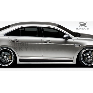 Extreme Dimensions Side Skirt - Primered Fiberglass Reinforced Plastic Black Set of 2 - 107626