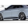 Extreme Dimensions Side Skirt - Primered Fiberglass Reinforced Plastic Black Set of 2 - 107626