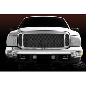 T-Rex Truck Products Grille Insert - Mesh Rectangular Black Powder Coated Steel - 51571