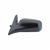 K-Source Exterior Mirror Manual OEM Black Single - 70534T