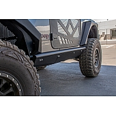 DV8 Offroad Rocker Panel Guard - Black Powder Coated Steel Set Of 2 - SRJL21