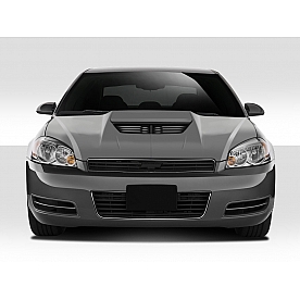 Extreme Dimensions Hood - Fiberglass Black - 112421