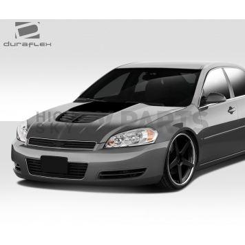 Extreme Dimensions Hood - Fiberglass Black - 112421-1