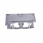 Rugged Ridge License Plate Bracket - Silver Stainless Steel - 1113602
