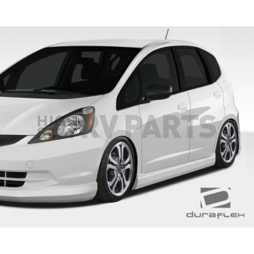 Extreme Dimensions Side Skirt - Primered Fiberglass Reinforced Plastic Black Set of 2 - 107734