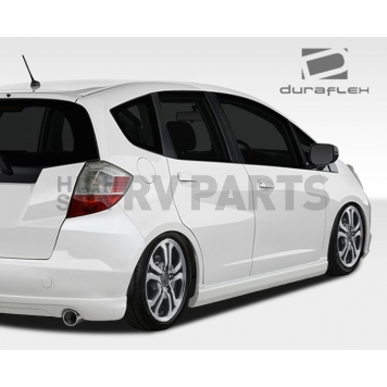 Extreme Dimensions Side Skirt - Primered Fiberglass Reinforced Plastic Black Set of 2 - 107734-1