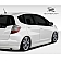 Extreme Dimensions Side Skirt - Primered Fiberglass Reinforced Plastic Black Set of 2 - 107734