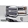 T-Rex Truck Products Grille Insert - Mesh Rectangular Polished Stainless Steel - 54133