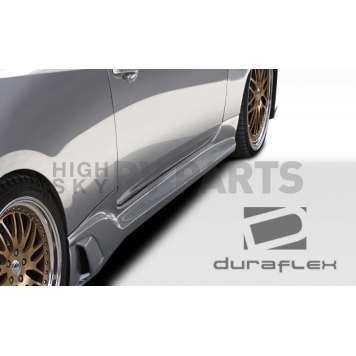 Extreme Dimensions Side Skirt - Primered Fiberglass Reinforced Plastic Black Set of 2 - 107750