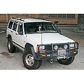 ARB Bumper Steel Powder Coated Deluxe Bar Black 1-Piece - 3450010