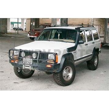 ARB Bumper Steel Powder Coated Deluxe Bar Black 1-Piece - 3450010-2