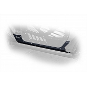 DV8 Offroad Rocker Panel Guard - Black Powder Coated Steel - SRJL25