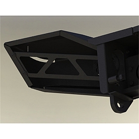 ARB Bumper Steel Powder Coated Deluxe Bar Black 1-Piece - 3450240