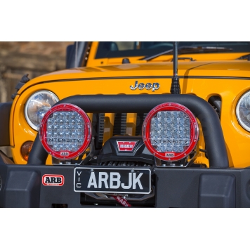 ARB Bumper Steel Powder Coated Deluxe Bar Black 1-Piece - 3450240-2