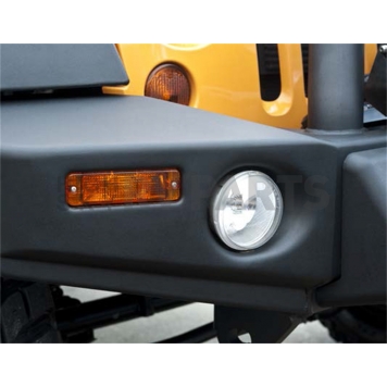 ARB Bumper Steel Powder Coated Deluxe Bar Black 1-Piece - 3450240-3