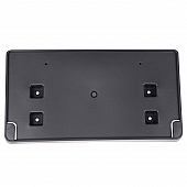 Omix-Ada License Plate Bracket - Black - 1204042