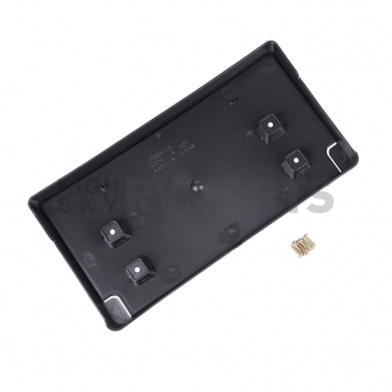 Omix-Ada License Plate Bracket - Black - 1204042-2