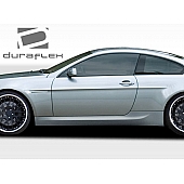 Extreme Dimensions Side Skirt - Primered Fiberglass Reinforced Plastic Black Set of 2 - 107703