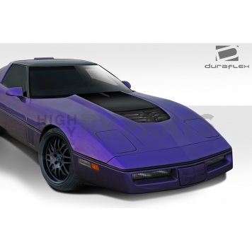 Extreme Dimensions Hood - Fiberglass Black - 112405-1