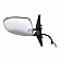K-Source Exterior Mirror Power OEM Black Single - 60607C