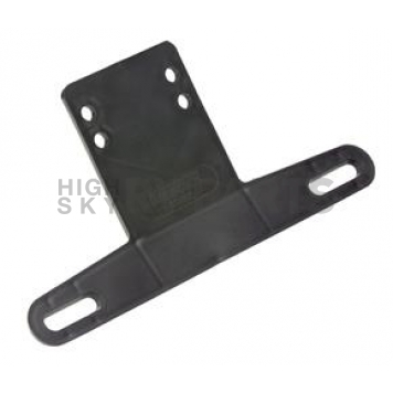Wesbar License Plate Bracket - Plastic Black - 003211