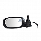 K-Source Exterior Mirror Power OEM Black Single - 60608C