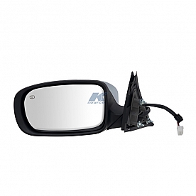 K-Source Exterior Mirror Power OEM Black Single - 60608C