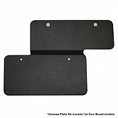 Westin Automotive License Plate Bracket - Steel Black - 320065