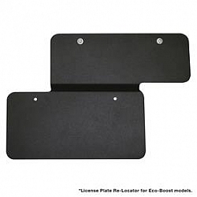 Westin Automotive License Plate Bracket - Steel Black - 320065