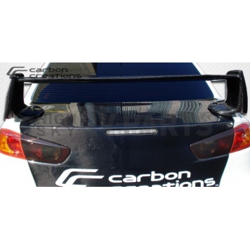 Extreme Dimensions Spoiler - Custom Gloss Carbon Fiber Clear - 104645-1