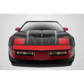 Extreme Dimensions Hood - Gloss Carbon Fiber Black - 112406