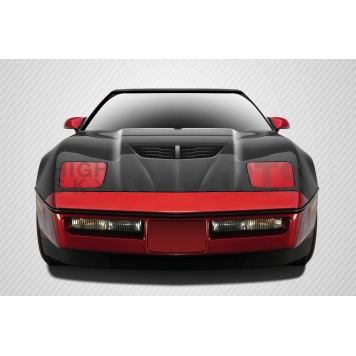 Extreme Dimensions Hood - Gloss Carbon Fiber Black - 112406