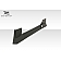Extreme Dimensions Side Skirt - Primered Fiberglass Reinforced Plastic Black Set of 2 - 107820