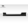 Extreme Dimensions Side Skirt - Primered Fiberglass Reinforced Plastic Black Set of 2 - 107820