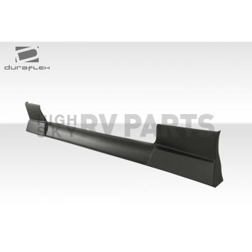 Extreme Dimensions Side Skirt - Primered Fiberglass Reinforced Plastic Black Set of 2 - 107820-2
