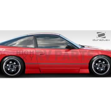 Extreme Dimensions Side Skirt - Primered Fiberglass Reinforced Plastic Black Set of 2 - 107820-4