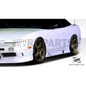 Extreme Dimensions Side Skirt - Primered Fiberglass Reinforced Plastic Black Set of 2 - 107820-5