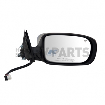K-Source Exterior Mirror Power Rectangular Black Single - 60609C