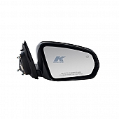 K-Source Exterior Mirror Power OEM Black Single - 60611C
