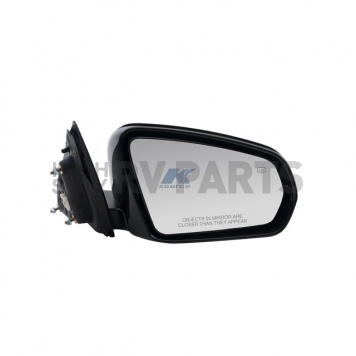 K-Source Exterior Mirror Power OEM Black Single - 60611C